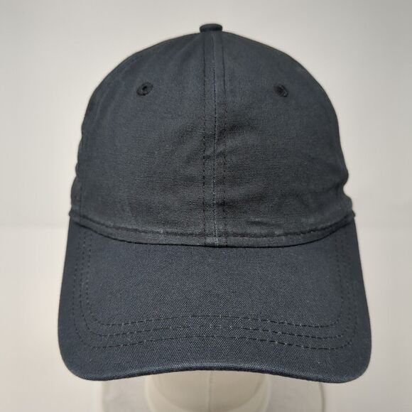 Universal Thread Slideback Hat Black One Size Adjustable Solid Blank - Picture 2 of 8